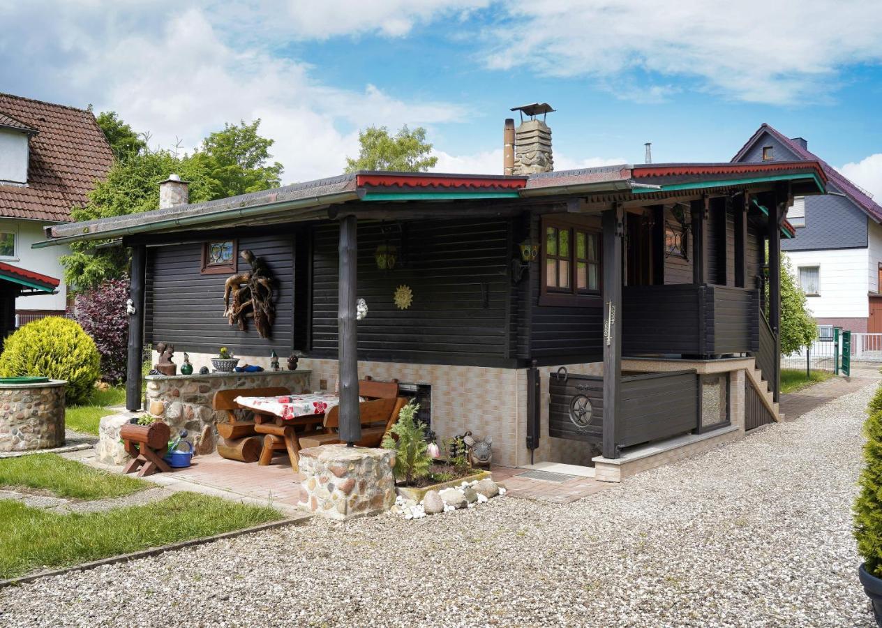 Ferienblockhaus Harzidyll Lägenhet Wieda Exteriör bild